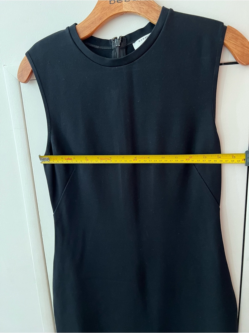 Babaton Black Sleeveless Midi Dress - Picture 6 of 7